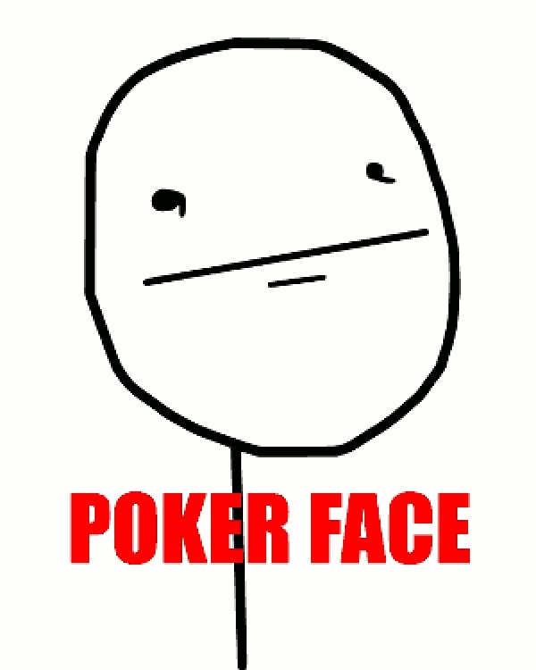 poker face image