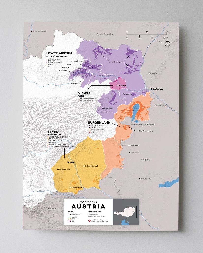 austria wine map image