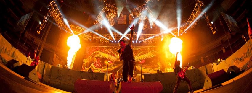 iron maiden live image